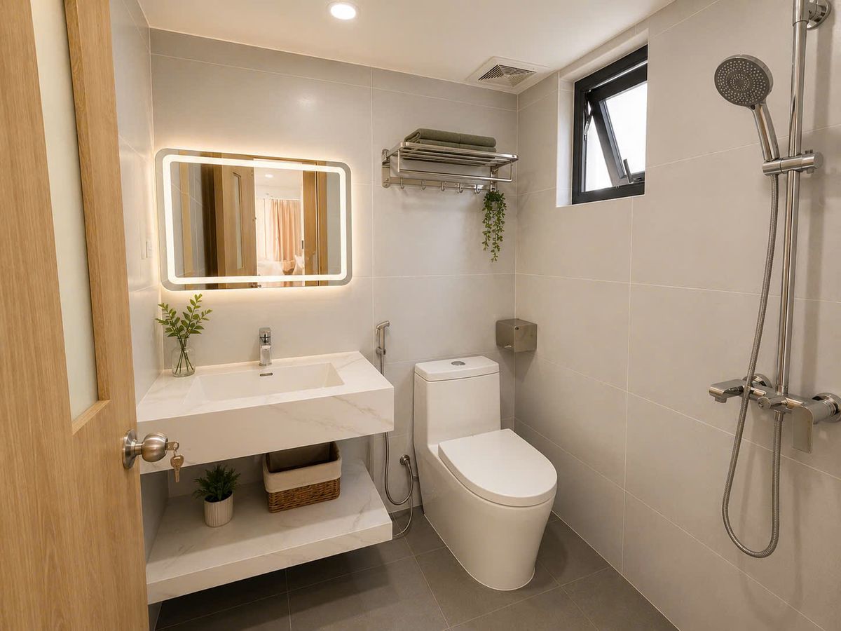 GIƯỜNG TẦNG CĂN STUDIO 162A TÔN ĐỨC THẮNG