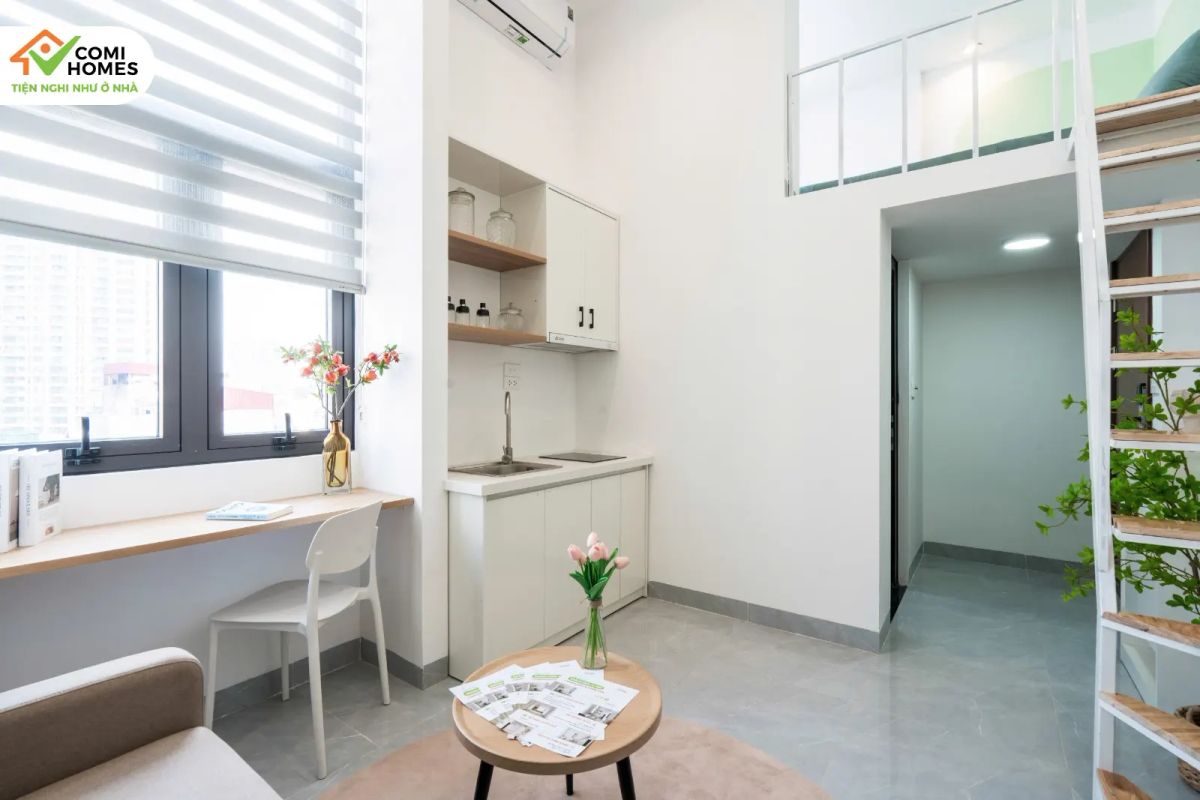 PHÒNG TRỌ DUPLEX MỚI FULL ĐỒ - NGUYỄN XIỂN