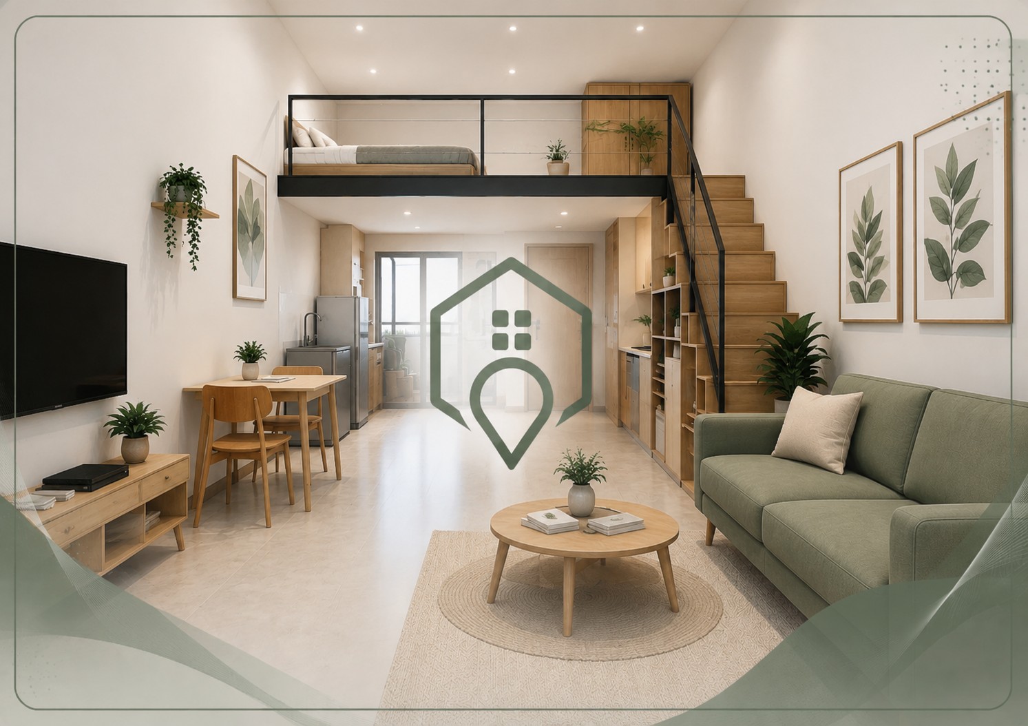 DUPLEX 2 BAN CÔNG HOÀNG NHƯ TIẾP